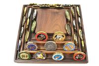 Coin Display "Lazy Susan" (Cherry)